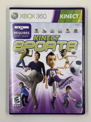 XBOX 360 KINECT SPORTS CIB With Manual