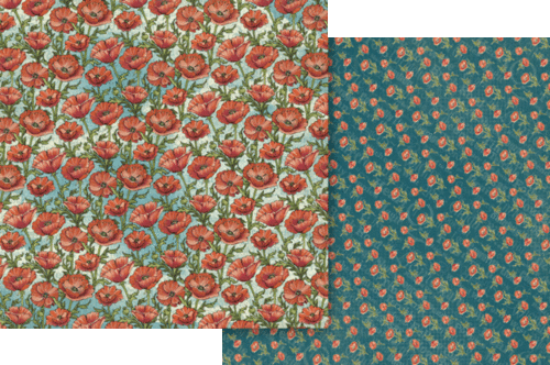 GRAPHIC 45 "WONDER OF OZ" 12X12 PAPER SET-12 SHEETS   SCRAPJACK'S PLACE - Picture 3 of 13