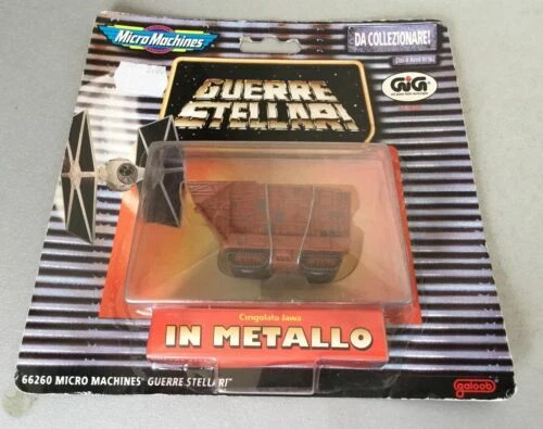 Modellini statici di aerei e veicoli spaziali sul Star Wars