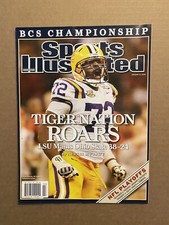 Sports Illustrated January 14 2008 LSU Glenn Dorsey BCS CHAMPIONSHIP Newsstand