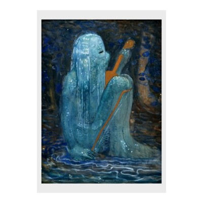 John Bauer - 'Strömkarlen': Poster (11.7'' x 16.5'')