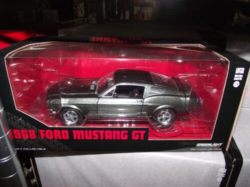 Greenlight 1/24 1968 ford mustang green NIB