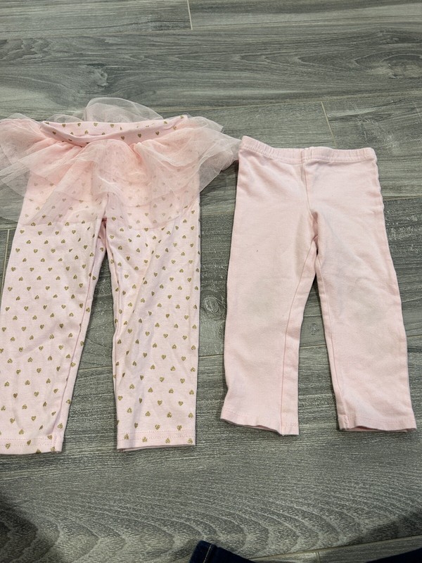Infant girl lot of 2 pants size 18 months by Carters