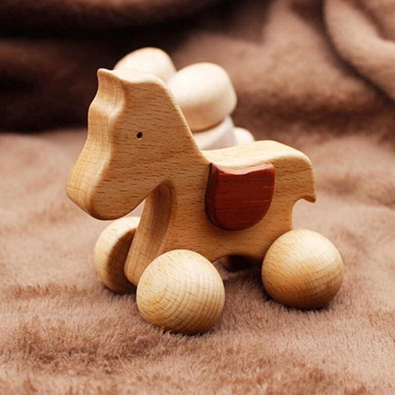 Wooden Toddler Toy Organic Puppy/ for Beech Car eBay