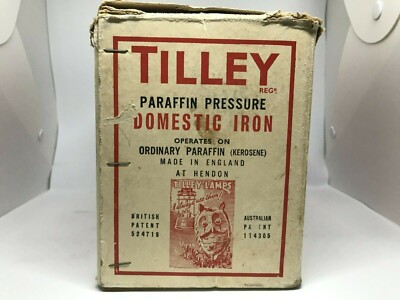 1950s Tilley DN250 Paraffin Pressure Domestic Iron Vintage | eBay