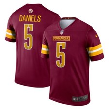 Washington Commanders Jayden Daniels #5 Nike Burgundy 2025 NFL Legend Jersey