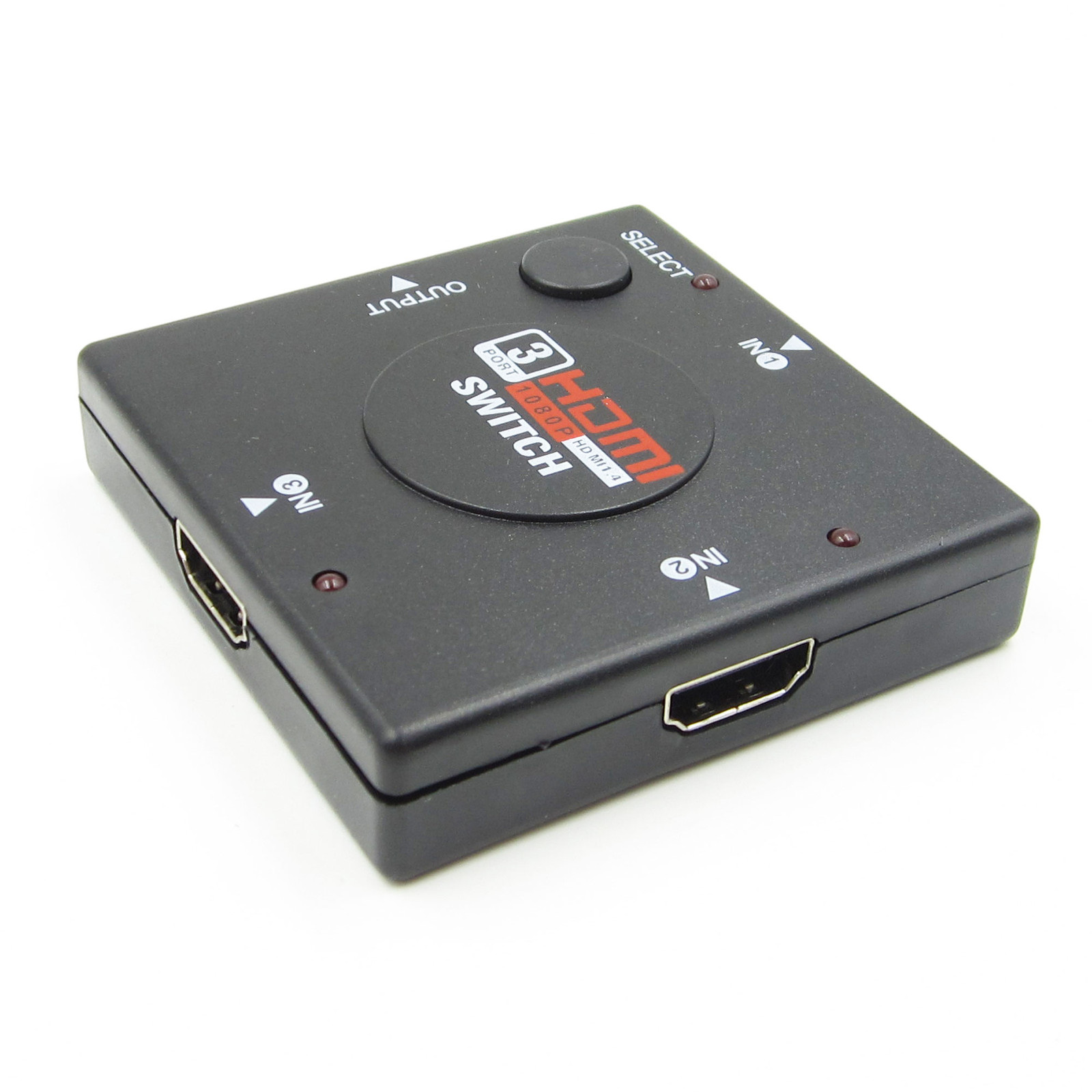 MINI Switcher definition video 3 Port HDMI Switch Splitter fit HDTV PS3