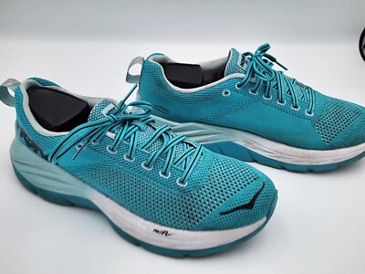 Hoka One One Pro FL 1019280 women s blue/turquoise low top running sneakers 7.5