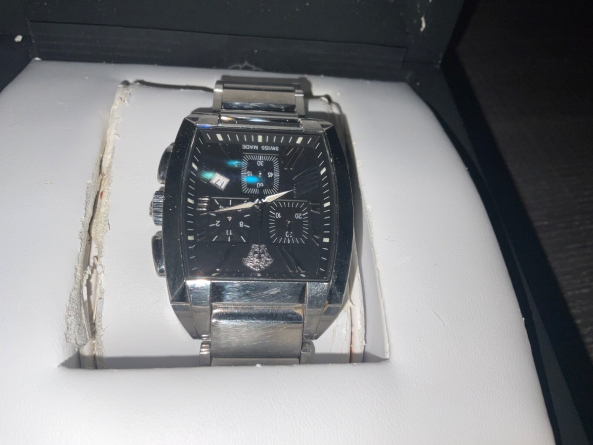 VERSACE WATCH CHARACTER CHRONOGRAPH QUARTZ WLC99 MENS SWISS MADE