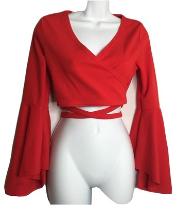 shein- Blusa mangas larga para mujer, cuello V, estilo informal.(11) | eBay