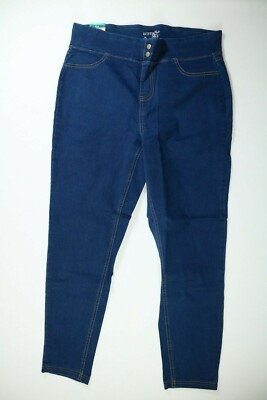 Womens Terra & Sky Medium Wash Skinny Mid Rise Jeggings NEW! NWT