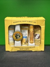 Burt's Bees Essential Kit - 5 Items - Hand, Foot and Cleansing Cream, Lip Balm
