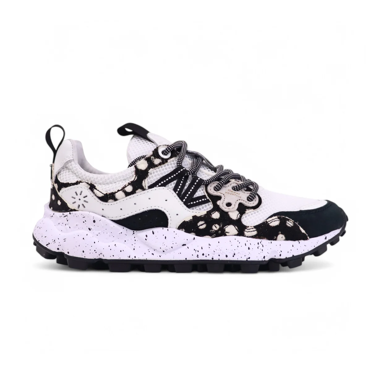Sneaker donna Flower Mountain rete pony antracite multi