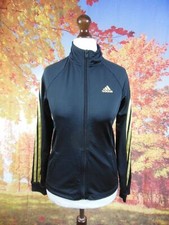 adidas Equipment black full zip Tracksuit Jacket. UK girl's age 13, age 14