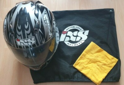 * IXS - HX 245 / FF-319 Motorradhelm / Integralhelm m. Visier + Beutel / Gr. S *