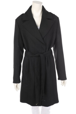 Marciano Coat with Belt I 46 = D 40 black