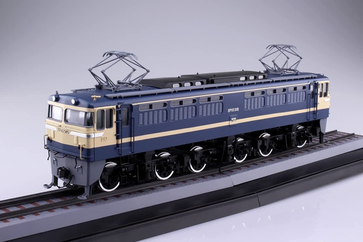 KATSUMI EF60511 鉄道模型 Aoshima 1/50 JAPAN RAILWAYS LOCOMOTIVE No.1 EF65/60 Kit w/Aluminum