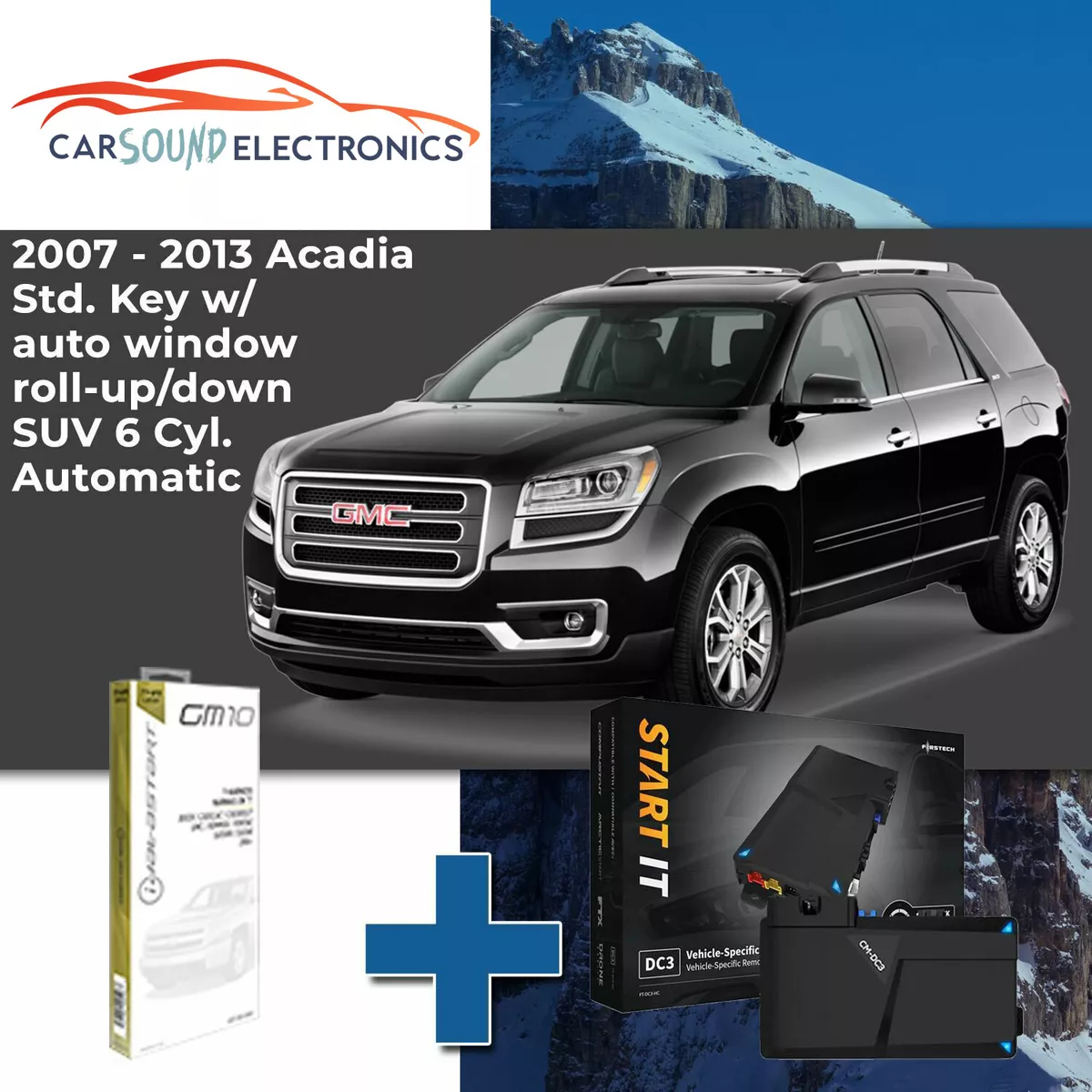 2008 gmc acadia remote start hotsell