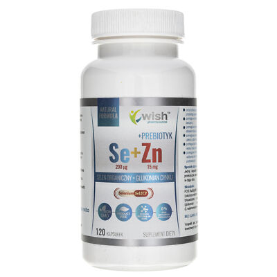 Wish Selenium 200mcg + Zinc 15 mg 120 Kapseln