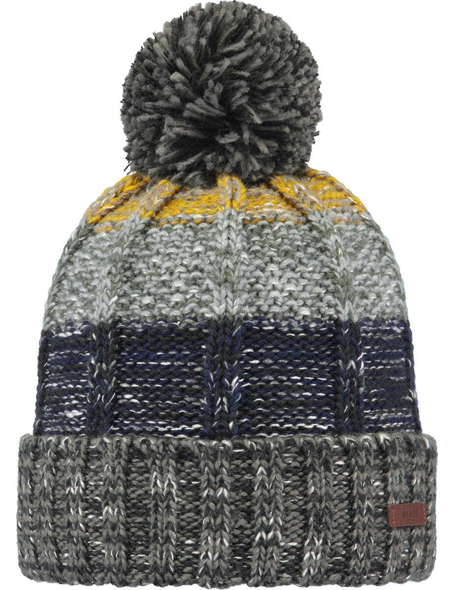 napapijri grey bobble hat
