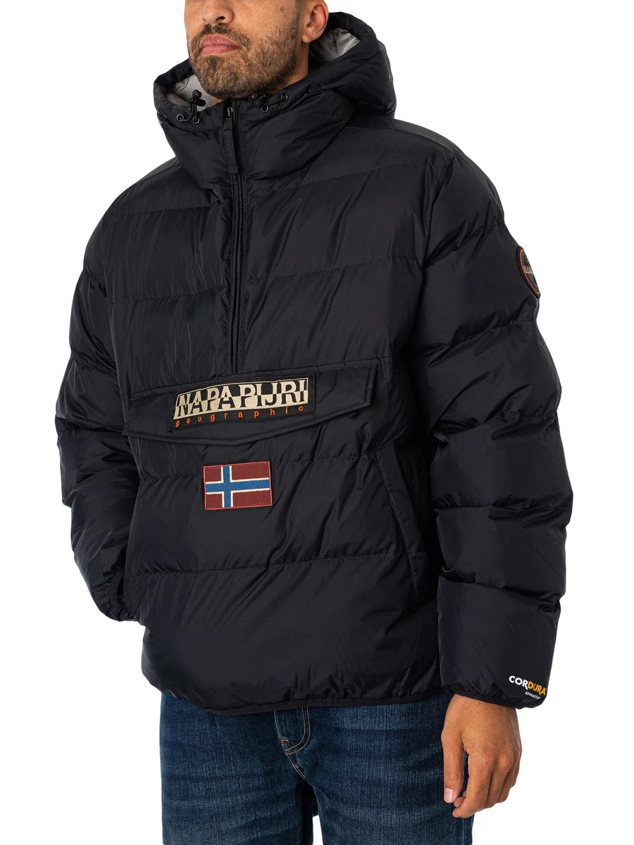 Napapijri Men's Rainforest Puffer Jacket, Black | eBay