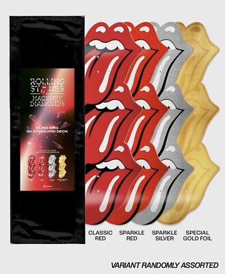 Rolling Stones Hackney Diamonds Skateboard Deck Blind Bag SEALED MYSTERY NEW