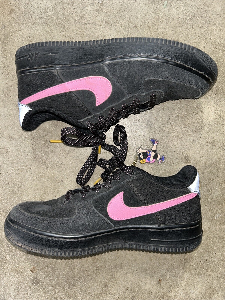 air force 1 lv8 black pink