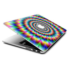 Skin Decals Wrap for MacBook Pro Retina 13" - Trippy hologram dizzy