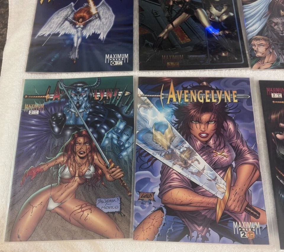 AVENGELYNE COMPLETE SERIES 0-14 PLUS (33) COMICS LISTED BELOW VF/NM AVERAGE - Image 4 of 4