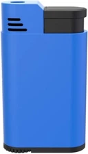 Palio Torcia Single Jet Flame Lighter, Refillable, Adjustable Torch Flame, Blue