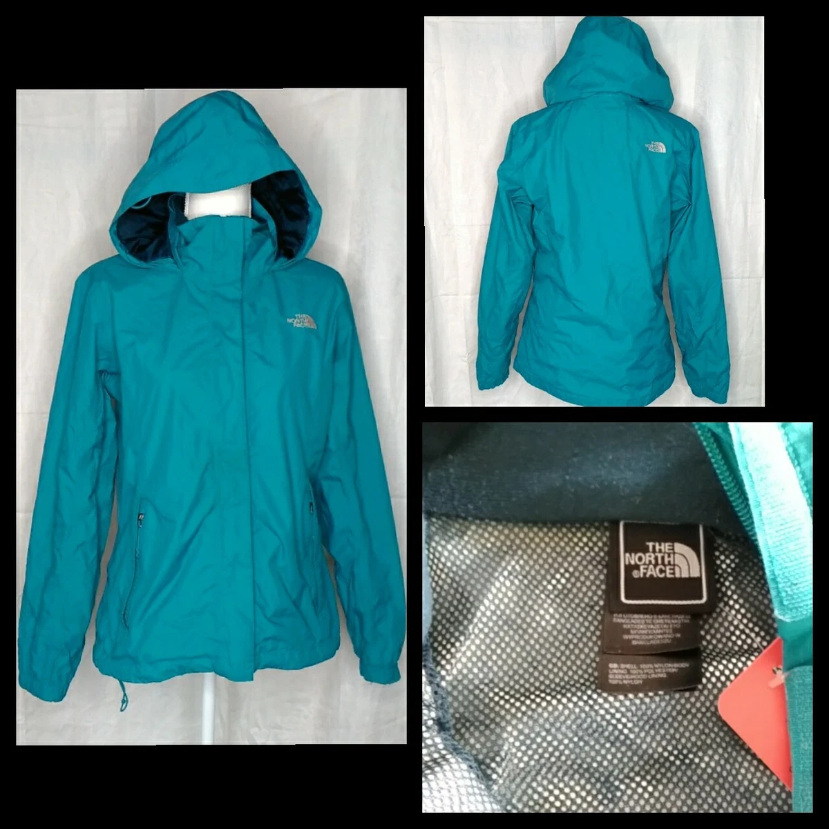 North face turquoise jacket women's sale