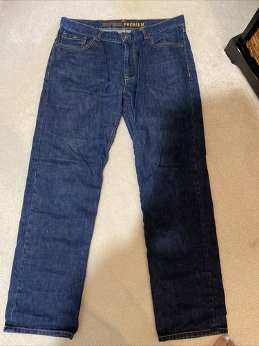 Tommy Hilfiger Premium Custom Straight Dark Mens Jeans Sz 36/34 | eBay