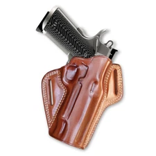 Leather Pancake Holste Fits 1911 Colt-Kimber-Sig-Para-Sringfield-Ruger-Remington