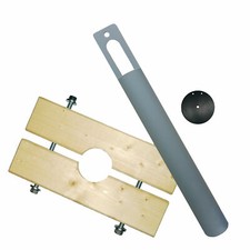 Nr. 778 / Komplettset- 108mm Plunscher / Holzzange DN 125 (720) / Ersatzdichtung