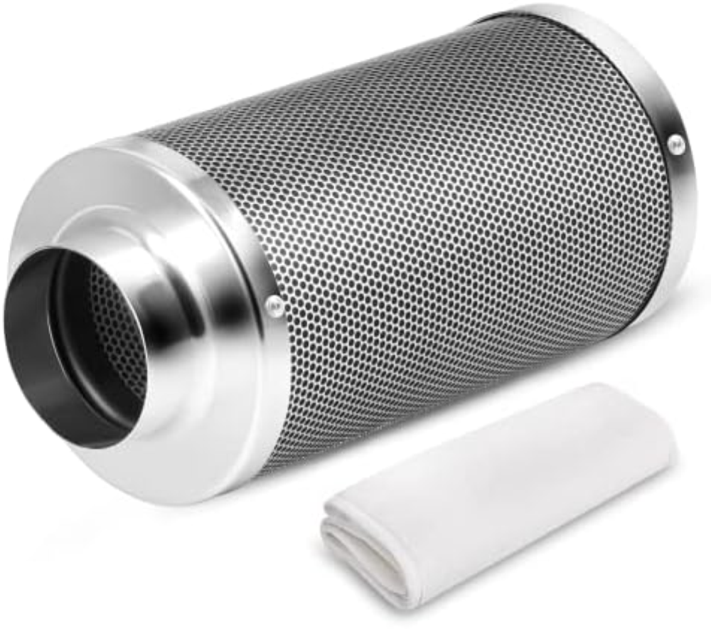 iPower Air Carbon Australia Virgin Charcoal, Pre-Filtro Incluso Flangia Reversib
