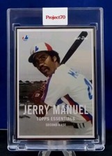 JERRY MANUEL - Don C - Topps Artist Proof 33/51 - Project 70 - AP