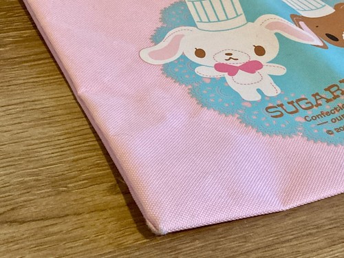 Sanrio Sugar Bunnies Shirousa Kurousa Set of 4 Bag Towel Hair Band Multi Case - Picture 4 of 14