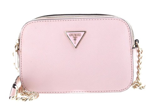 GUESS borsa a tracolla Eco Alexie Crossbody Camera Bag Light Rose