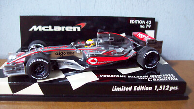 1/43 MINICHAMPS 530 074372 McLAREN MERCEDES 2007 SHOWCAR LEWIS
