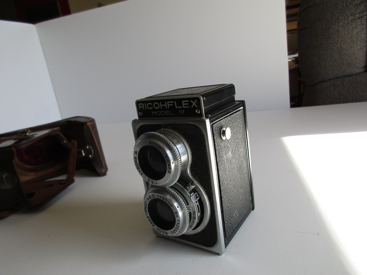 RICOHFLEX MODEL IV 6x6 TLR CAMERA RICOH ANASTIGMAT 3.5/80 Lens | eBay