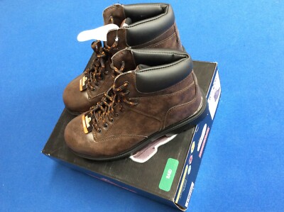 NEW BRAHMA RAID STEEL TOE WORK BOOTS SIZE 11 BROWN RUGGED OIL & SLIP RESISTANT Brahma Men main image 3