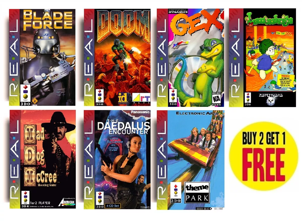 A4 RETRO PANASONIC 3DO GAME POSTERS COLLECTION Print Wall Decor Fan Art |  eBay