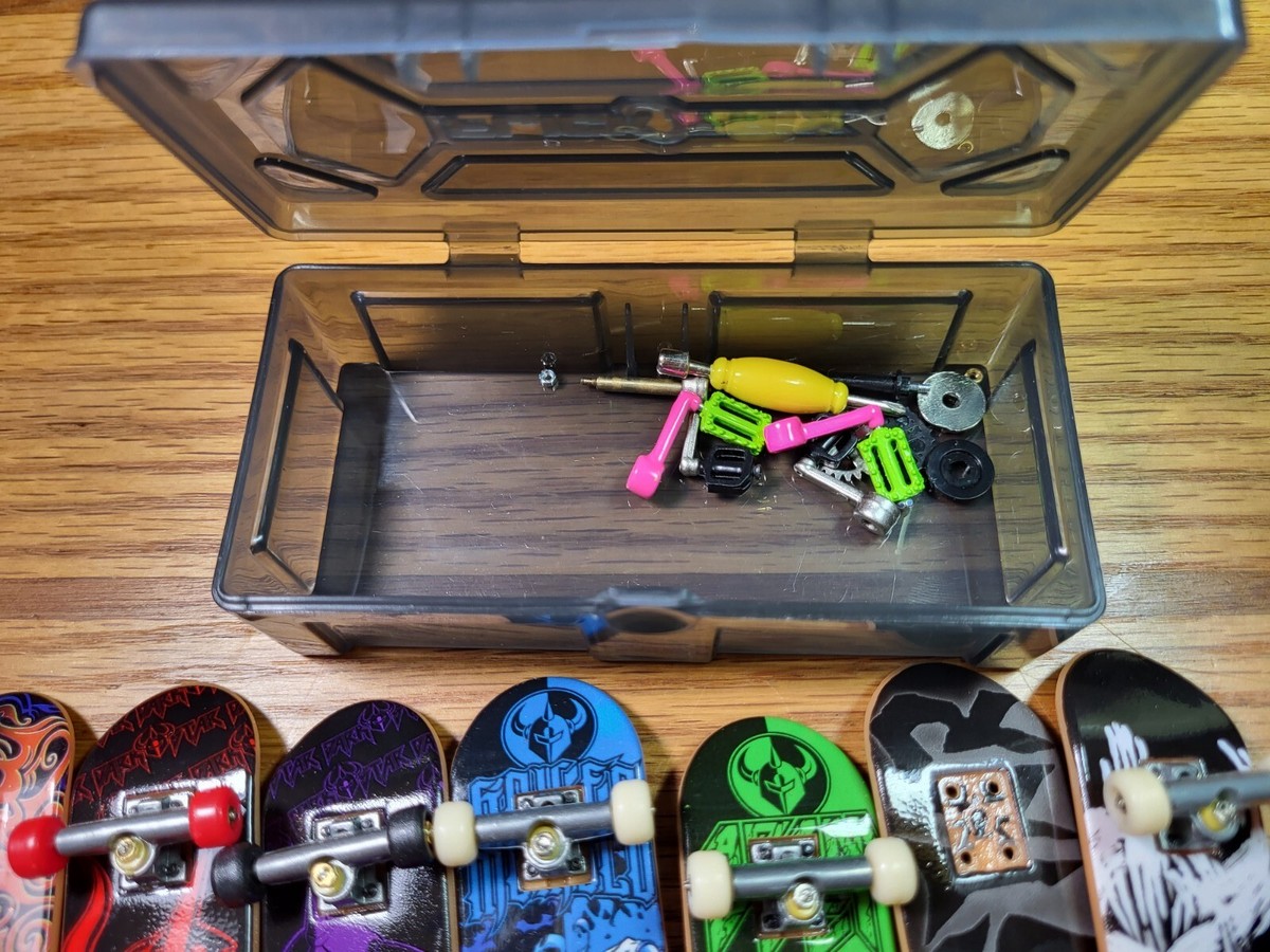 Vtg Tech Deck Lot of 7 DARKSTAR Chet Thomas, Adam Dyet Finger