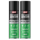 LAUCO Spray Contact Adhesive 13oz, Pack of 2, Industrial Strength Heavy Duty