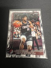 2025-26 Topps Flagship #122 Scoot Henderson Portland Trail Blazers Tip-Off Card