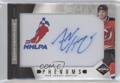 2011 Limited Phenoms Silver Spotlight 3/49 Adam Henrique #203 Rookie Auto RC 2d8