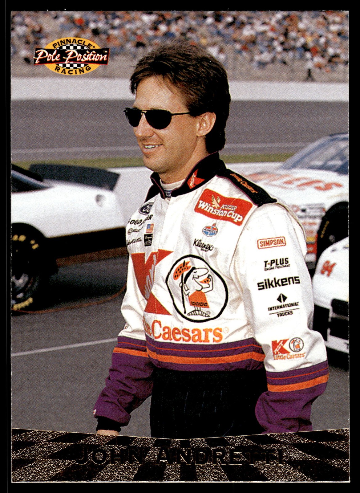 1996 Pinnacle Pole Position #94 John Andretti