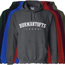 BURMANTOFTS LEEDS HOODIE New Town England college varsity style