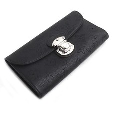 LOUIS VUITTON Mahina Portefeuille Amelia Long Wallet M58162 Ladies Used From Jap