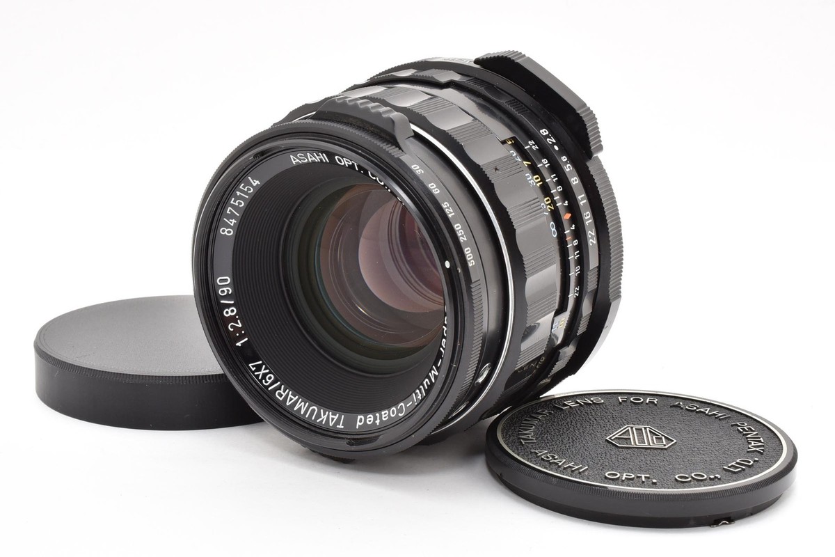 ❁完動品❁PENTAX ペンタックス TAKUMAR 6X7 90mm F2.8 MINT] Pentax SMC Takumar 6x7 90mm f/2.8 LS Lens w/ Cap For 6x7 67